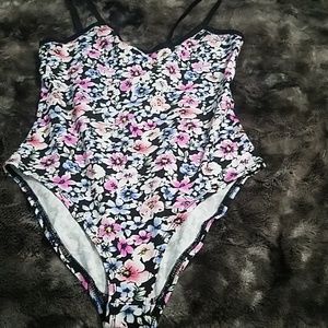 Floral Bodysuit NWOT